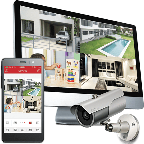 Установка, монтаж камер видеонаблюдения в Бронницах